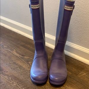 Hunter boots tall size 7